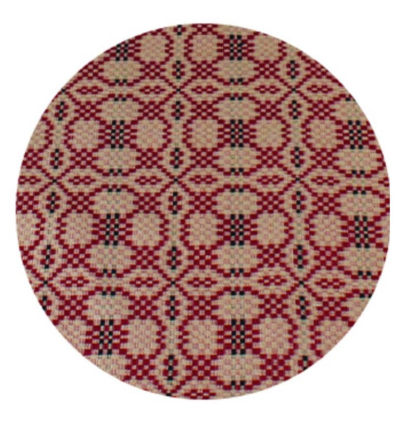 Barn Red Tan Kendall Jacquard Pillow Sham PS280017