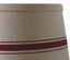 Grain Sack Stripe Oat - Barn Red Lampshade 0D164017