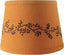 Primitive Ticking Mustard Mustard Lampshade 0D236204E