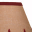 Heritage House Star Lampshade 10 In Barn Red 0R040017