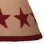 Heritage House Star Lampshade 10 In Barn Red 0R040017