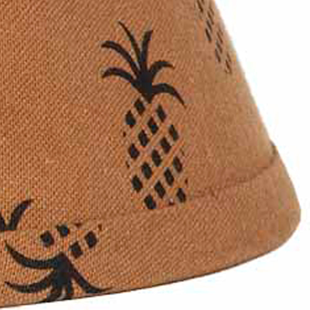 Mocha Black Pineapple Town 10" Lampshade - Interiors by Elizabeth