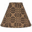 Black-Tan Marshfield Jacquard 10" Lampshade - Interiors by Elizabeth