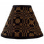 Black - Mustard Loverƒ??s Knot Jacquard 10" Lampshade - Interiors by Elizabeth