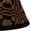 Black Mustard Loverã¦™??S Knot Jacquard 10" Lampshade - Interiors by Elizabeth