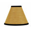 Black - Wheat Burlap Stripe 10" Lampshade - Interiors by Elizabeth