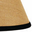 Black Wheat Burlap Stripe 10" Lampshade - Interiors by Elizabeth