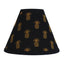 Pineapple Town Black Lampshade - Interiors by Elizabeth