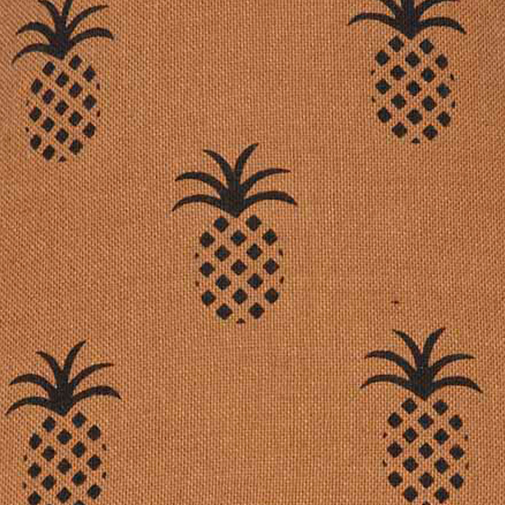 Mocha Black Pineapple Town 14" Lampshade - Interiors by Elizabeth