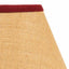 Barn Red Wheat Burlap Stripe 14" Lampshade - Interiors by Elizabeth