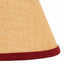 Barn Red Wheat Burlap Stripe 14" Lampshade - Interiors by Elizabeth