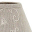 Taupe Candlewicking Taupe 6" Lampshade - Interiors by Elizabeth