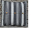 Flour Sack Black  Pillow Cover - Interiors by Elizabeth