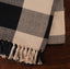 Heritage House Check Black - Nutmeg Afghan AF100011