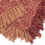 Barn Red Tan Marshfield Jacquard Afghan - Interiors by Elizabeth