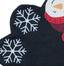 Snowman   Black Candle Mat CM084010