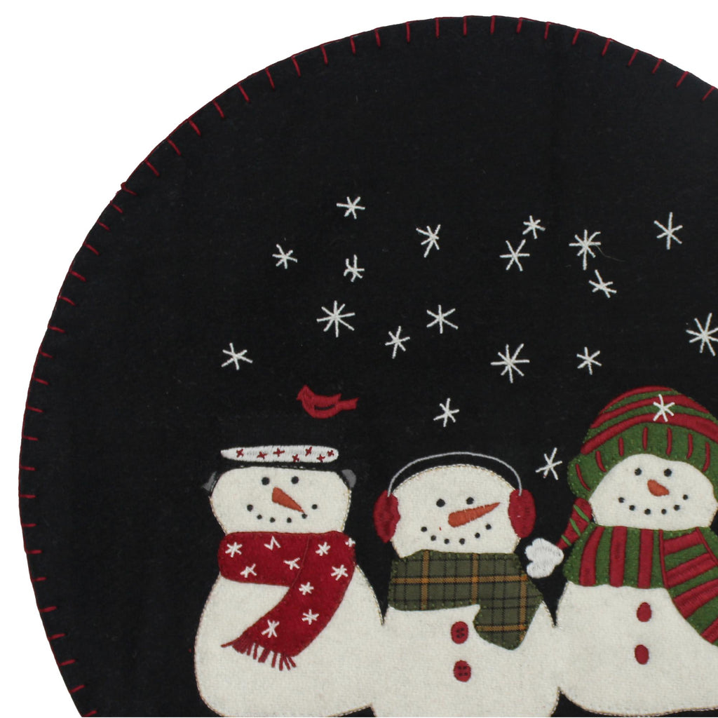 C Snow Friends Candle Mat CM770024