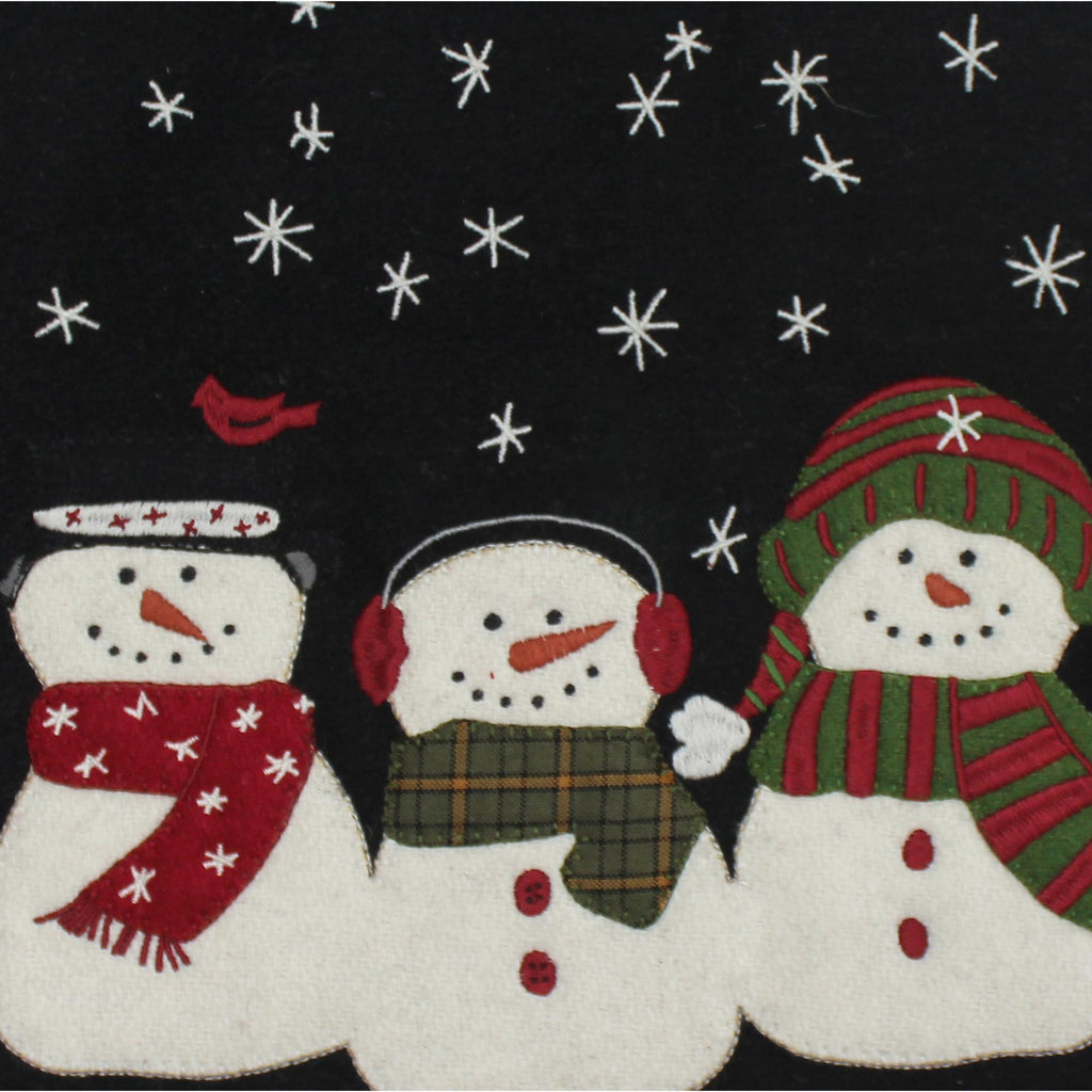 C Snow Friends Candle Mat CM770024