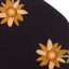 Sunflower Power Candle Mat Black Set Of Two CMDG0037