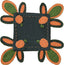 Happy Fall to All Black Candle Mat  - Interiors by Elizabeth