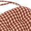 Barn Red Nutmeg Heritage House Check Barn Red Chair Pad - Interiors by Elizabeth