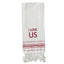 Red I Love Us Towel ET000020