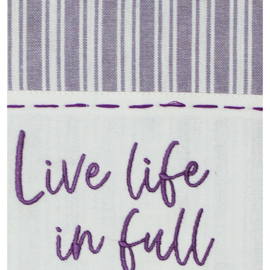 Live Life in Full Bloom Towel ET000043