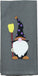 Halloween Gnomes Gray towel  - Interiors by Elizabeth