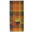 F Autumn Plaid Mums Towel ET336020