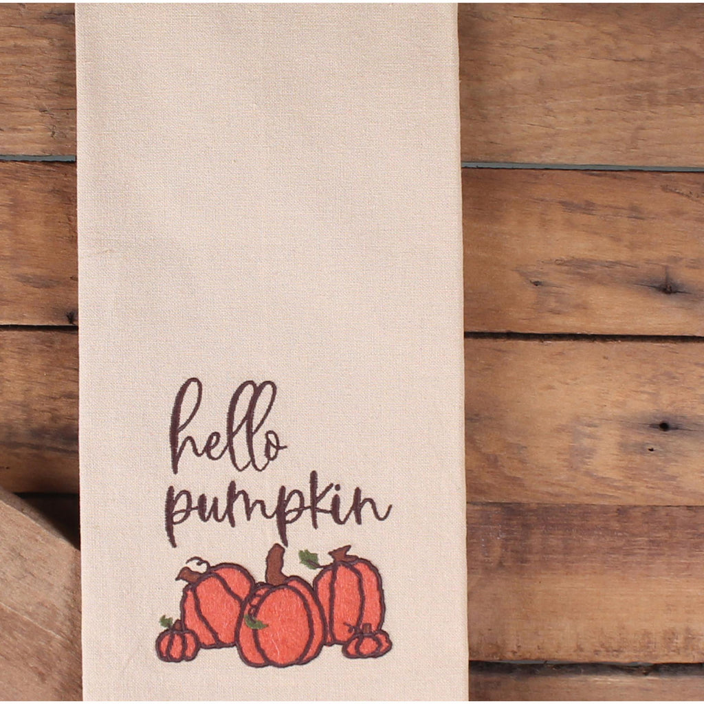 F hello pumpkin Towel ET376024