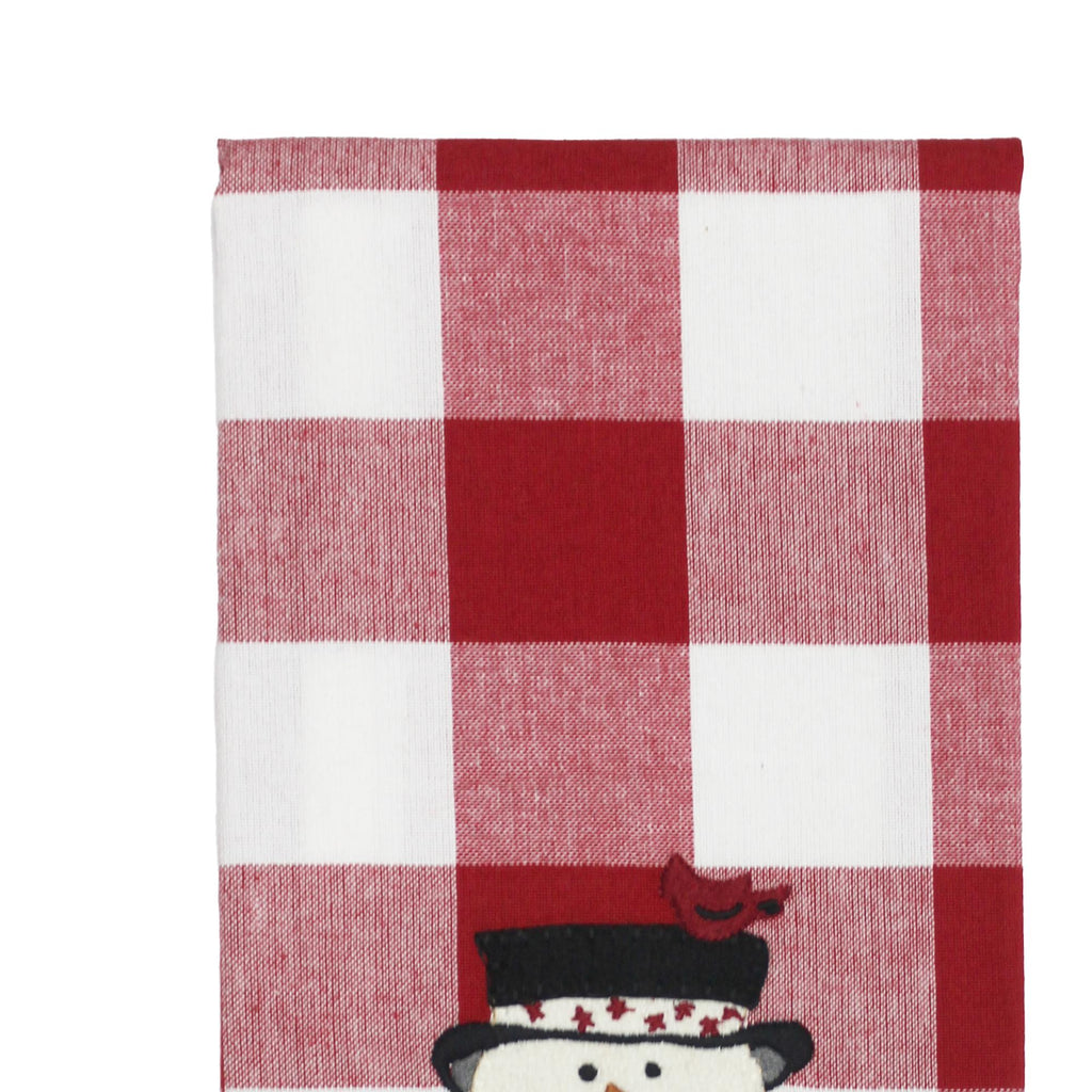 C Snow Friends Cardinal Towel ET770025