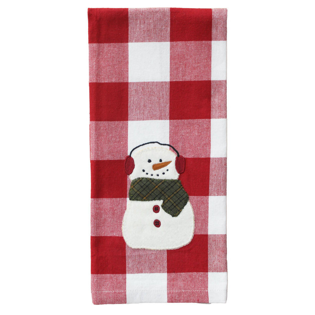 C Snow Friends Ear Muffs Towel - Interiors by Elizabeth