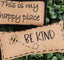 Be Kind Fill Tea Dyed Home Accent FL011022