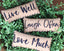 Live Love Laugh Fill Set Tea Dyed Home Accents FL011024