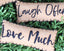 Live Love Laugh Fill Set Tea Dyed Home Accents FL011024