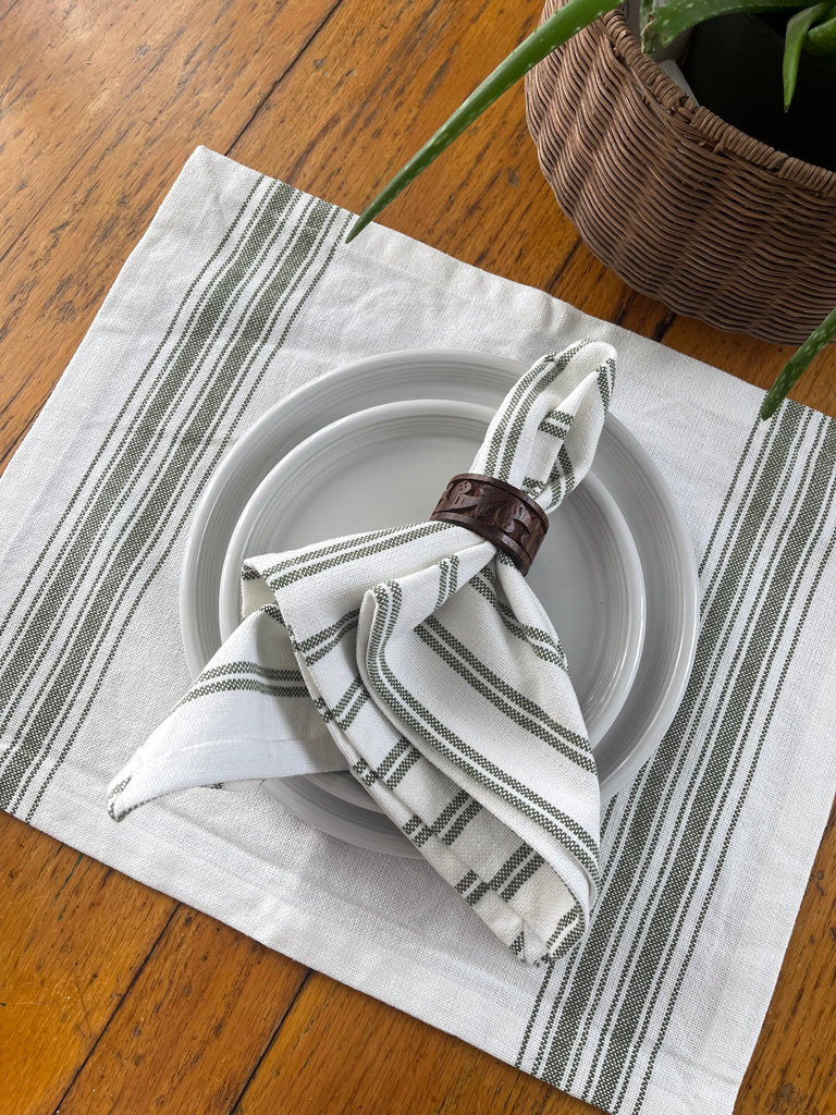 Grain Sack Sage Placemat PM164009