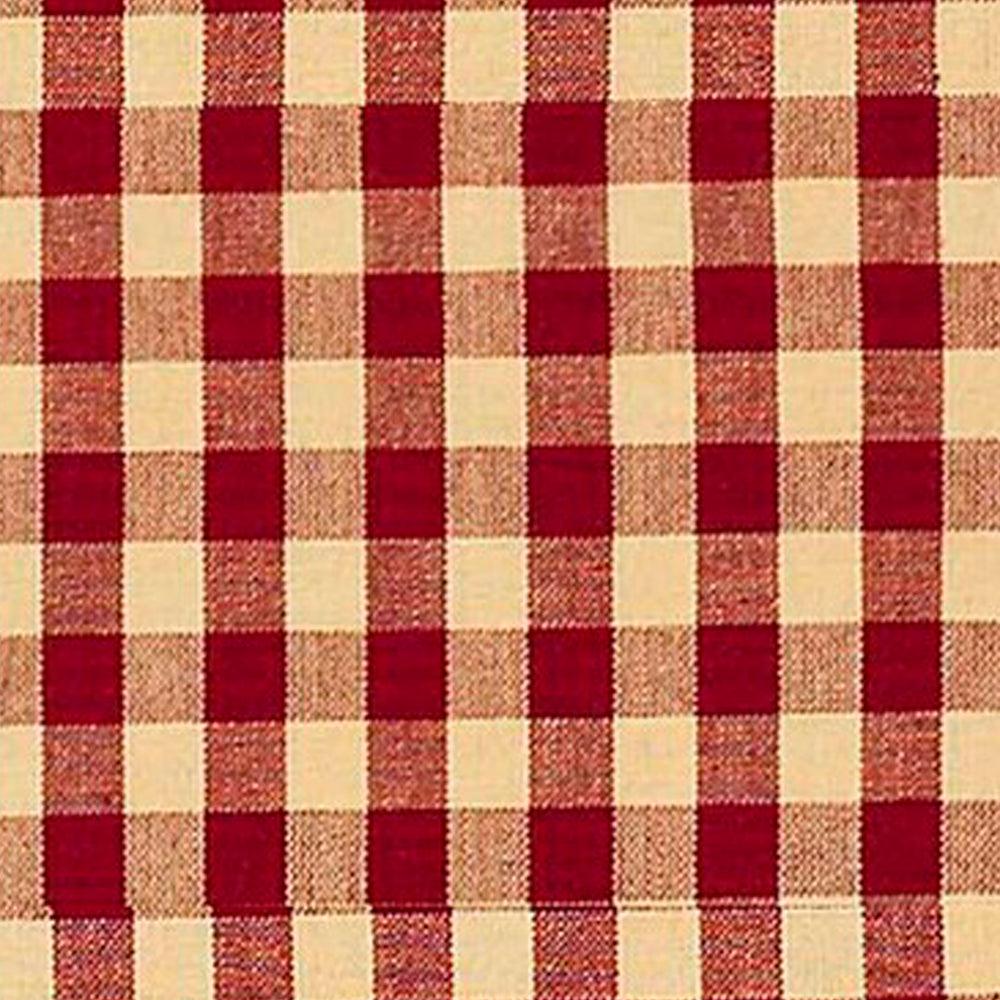 Barn Red Nutmeg Heritage House Check Barn Red Towel Set Of Six - Interiors by Elizabeth