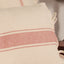 Oat Barn Red Grain Sack Stripe Lumbar Pillow Cover LC164017