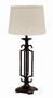 Black Open Metal Table Lamp ML460011