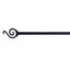 Black Scroll Curtain Rod Large Metal - Interiors by Elizabeth