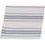 Colonial Blue Cream Grain Sack Stripe Napkin Set Of Six NK165014