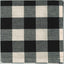 Black-Buttermilk Buffalo Check Napkin - Set of Six - Interiors by Elizabeth