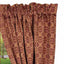 Barn Red Tan Marshfield Jacquard 63" Panels Lined - Interiors by Elizabeth