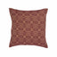 Barn Red-Tan Marshfield Jacquard Pillow Cover - Interiors by Elizabeth