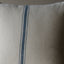 Colonial Blue Cream Grain Sack Stripe Pillow Cover PC165014