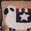 Liberty Sheep Hooked Pillow PL000047