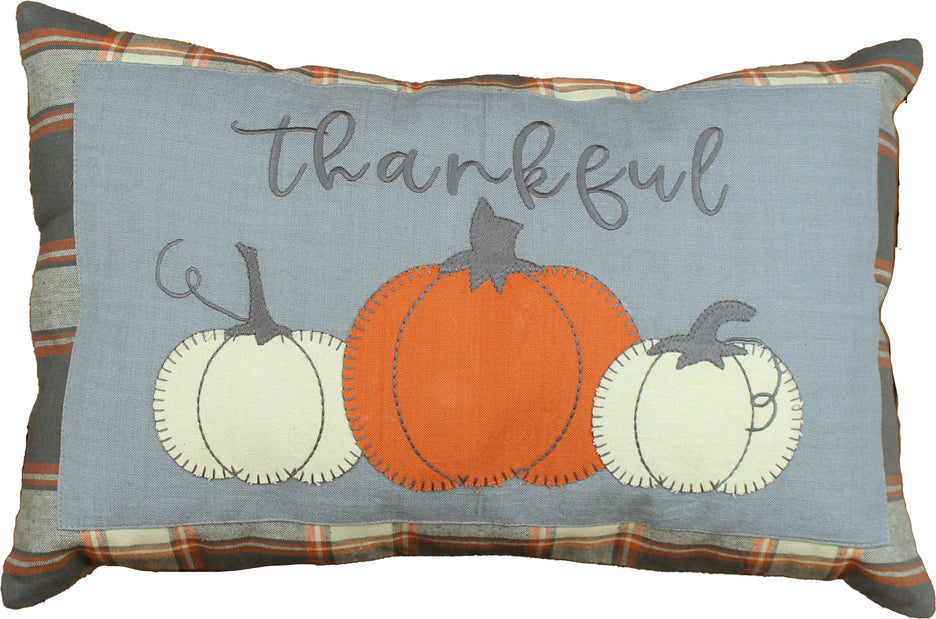 Fall Sky Gray Pillow  - Interiors by Elizabeth