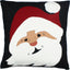 Jolly St Nick Black Pillow PL033019