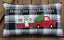 Winter Plaid Black, Red, Cream Pillow  - Interiors by Elizabeth