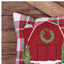 C Tree Farm Barn Pillow 14 Inx14 In PL784201